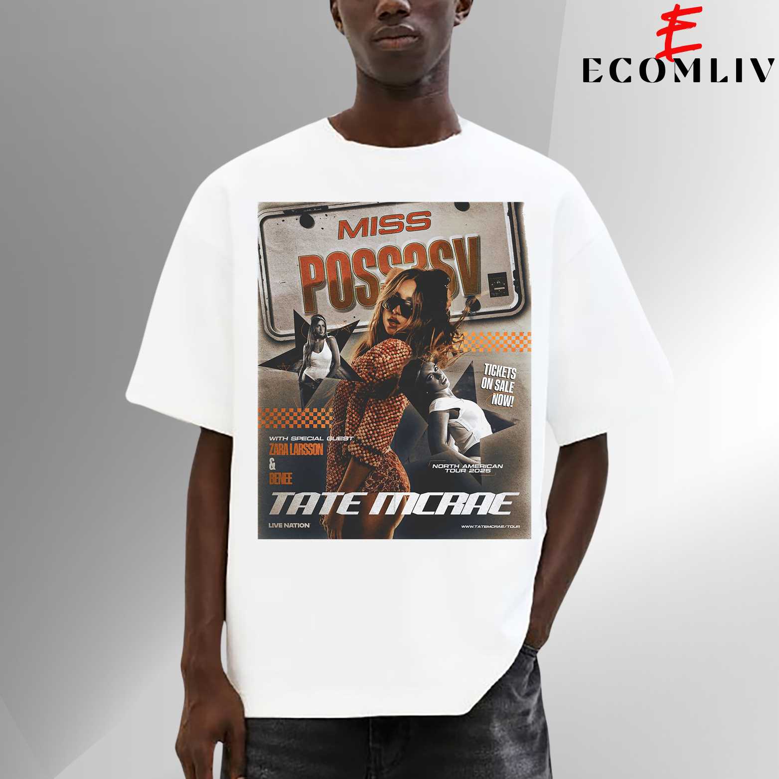 Miss Possessive Greedy Shirt, Tate Mcrae Graphic Tee